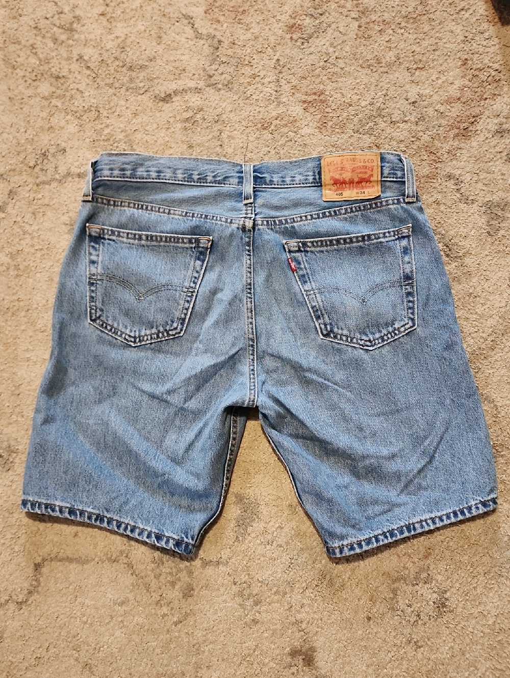 Vintage Levi's 405 Standard Jean Shorts Sz 34